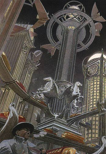 Illustration for article titled The Otherworldly Architecture of François Schuiten